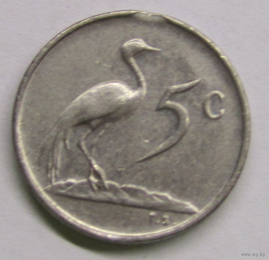 ЮАР Южная Африка 5 центов 1970 г