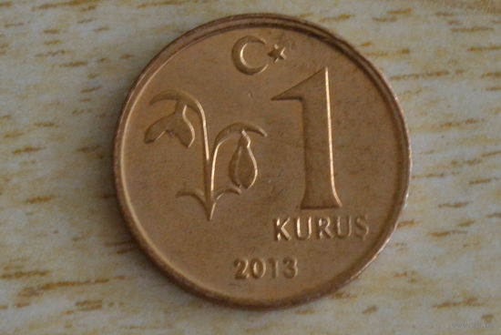 Турция 1 куруш 2013