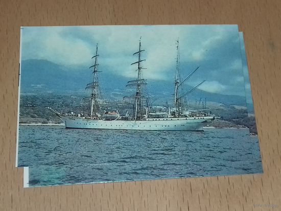 Календарик 1988 Украина. Флот. Корабль "Товарищ"
