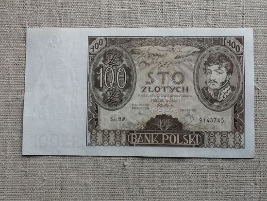 Польша 100  злотых 1934 4
