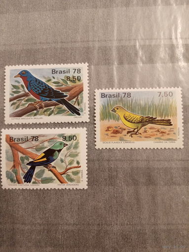 Бразилия 1978. Фауна. Птицы