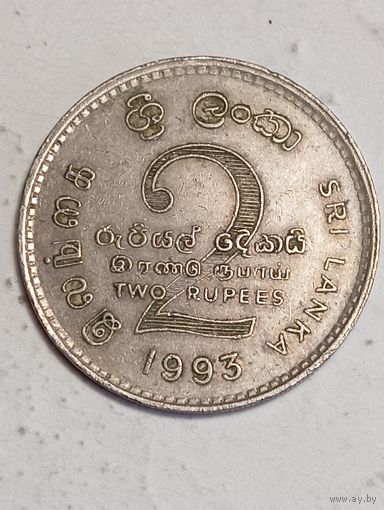 Шри-Ланка 2 рупии 1993 года .