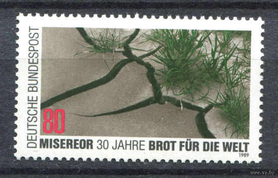 Германия (ФРГ) - 1989г. - 30 лет церковным организациям помощи - полная серия, MNH с отпечатком [Mi 1404] - 1 марка