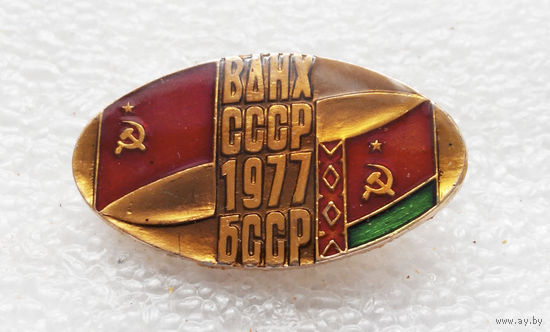 ВДНХ СССР 1977 год БССР #0510-OP12