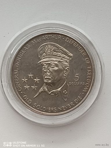 1989 г Ниуэ 5$