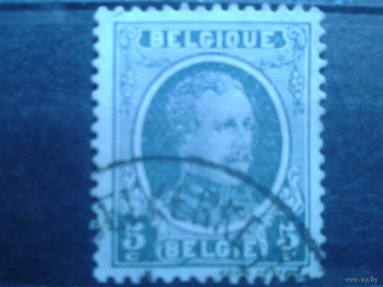 Бельгия 1922 Король Альберт 1  5 сантимов
