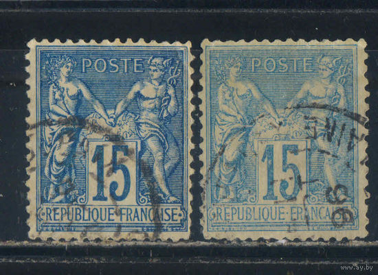 Франция 1892 Вып Мир и Торговля Стандарт II #83