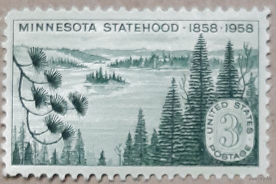 1958- 100-летие штата Миннесота США