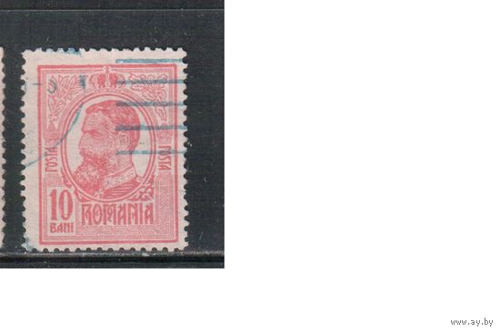 Румыния-1909, (Мих.223)  гаш. , Стандарт, Король Карл I, (2)