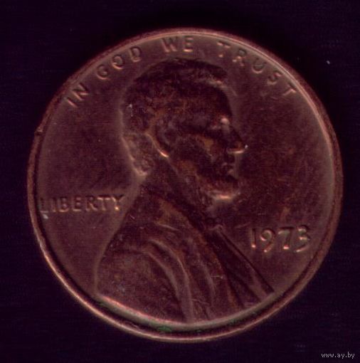 1 цент 1973 год США