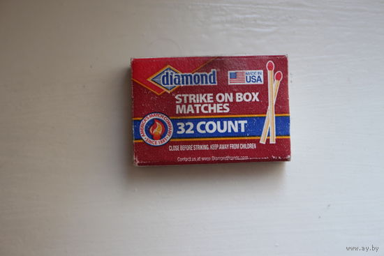 Коробка со спичками, США
