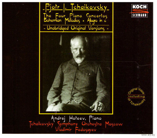 Pjotr I. Tchaikovsky Andrej Hoteev Tchaikovsky Symphony Orchestra Vladimir Fedoseev The Four Piano Concertos Bohemian Melodies Allegro In C
