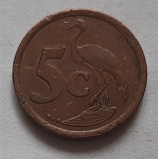 5 центов 1996 г. ЮАР