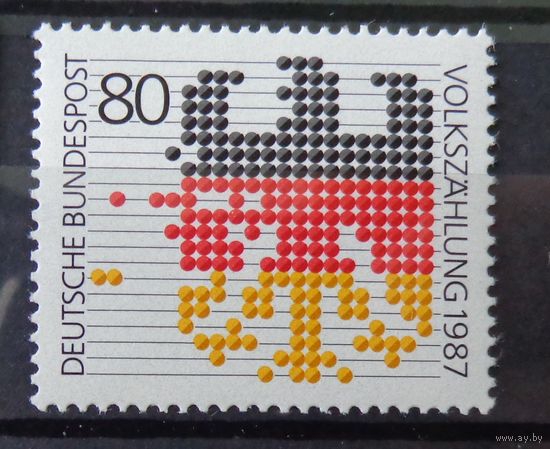 Германия, ФРГ 1987г. Mi.1309 MNH** полная серия