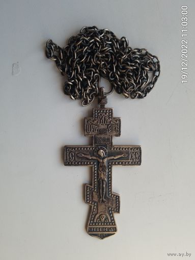 НИКОЛАЕВСКИЙ (HII) наперсный иерейский крест с цепью(84пр.)