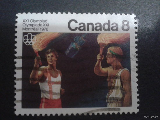 Канада 1976 олимпийский факел