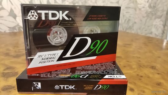 Кассеты новые TDK D-90