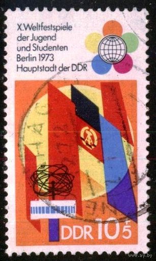 ГДР 1973 Mi# 1829 Гашеная (DDR06)