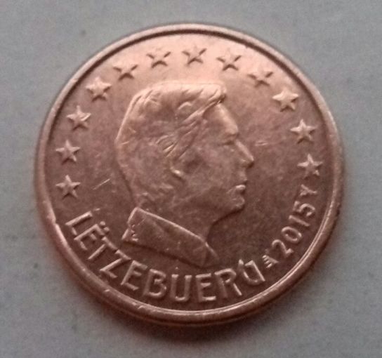 1 евроцент, Люксембург 2015 г.