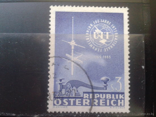 Австрия 1965 100 лет ITU, электросвязь
