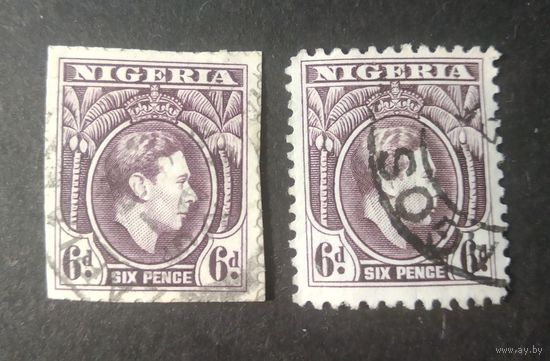 ВЕЛИКОБРИТАНИЯ\1186\Нигерия 1938г. штемпель LAGOS