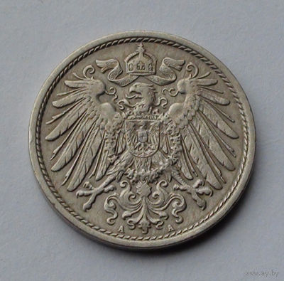Германия - Германская империя 10 пфеннигов. 1911. A
