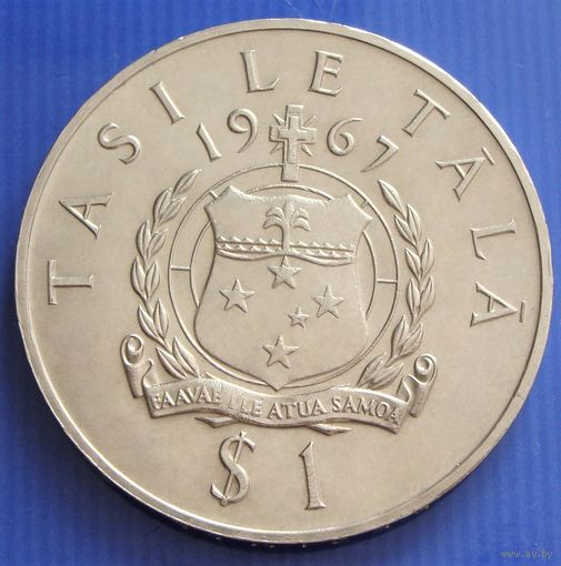 Самоа. 1 тала 1967 год  KM#7  Тираж: 20.000 шт