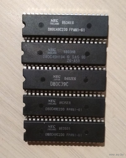 Микроконтроллер Nec D80C49 (H194, C230) (40pin)