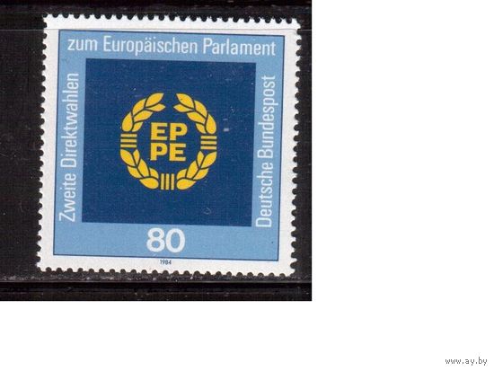 Германия(ФРГ)-1984,(Мих.1209), ** , Европарламент