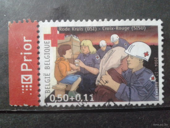 Бельгия 2004 Межд. Красный Крест Михель-1,2 евро гаш