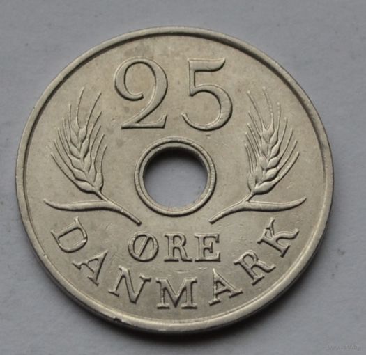 Дания, 25 эре 1967 г.