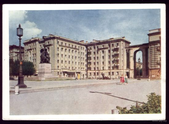 1960 год Ленинград Московский проспект