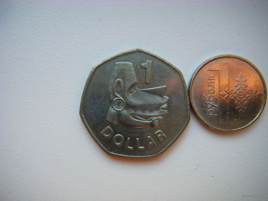 Соломоновы острова 1 доллар 1997г.