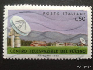 Италия 1968 спутниковая антенна