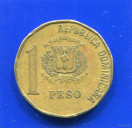 Доминиканская Республика , Доминикана 1 песо 1991