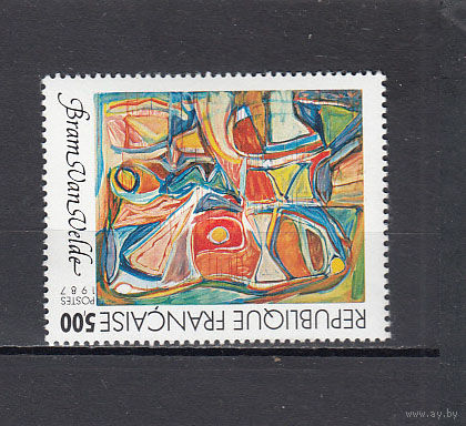 Живопись. Франция. 1987. 1 марка. Michel N 2603 (3,0 е).