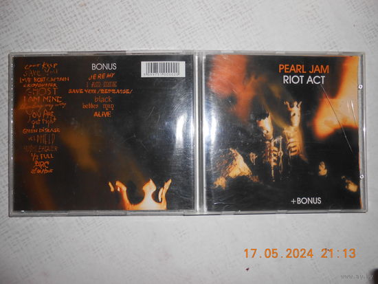 Pearl Jam – Riot Act /CD