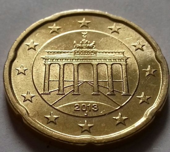 20 евроцентов, Германия 2013 J, AU