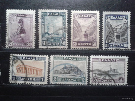 Греция 1927 Стандарт 7 марок