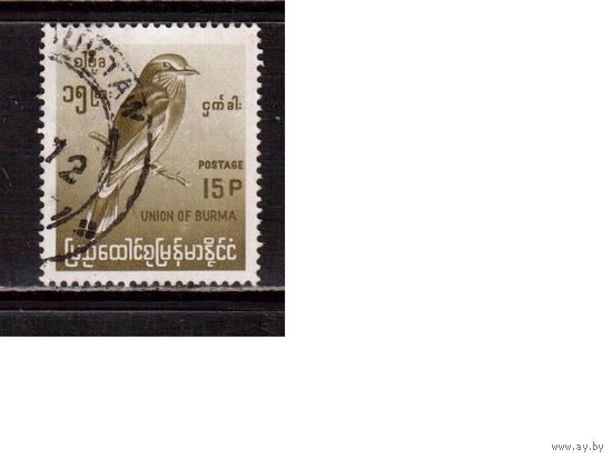 Бирма-1968,(Мих.203)  гаш.,  Птицы