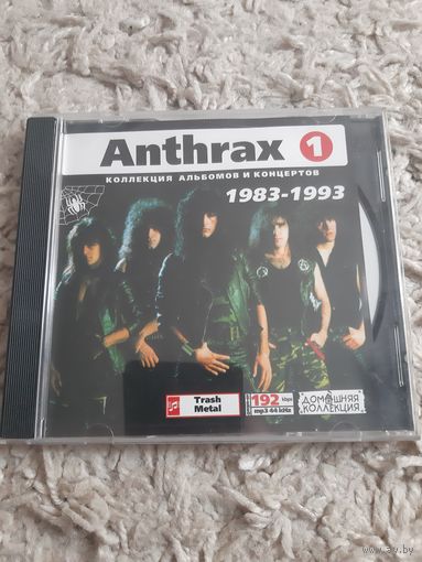 Диск Anthrax 1. 1983-1993.
