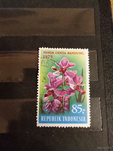 1975 Индонезия флора цветы Мих 814 оценка 4,6 евро концовка серии (4-10)