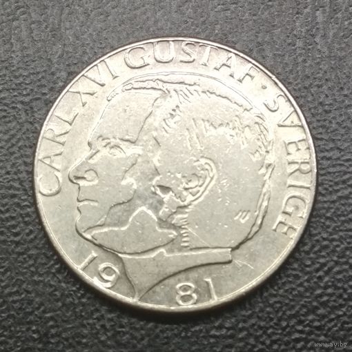 1 крона Швеция 1981