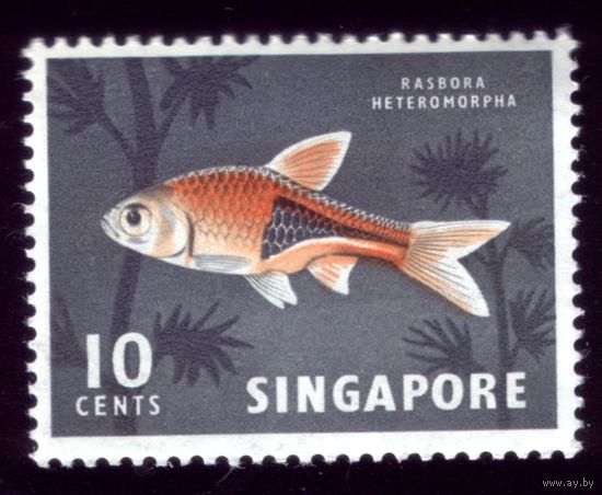1 марка 1962 год Сингапур Рыбина 59