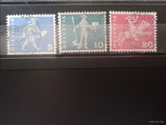 Швейцария 1960 Стандарт, почтальоны