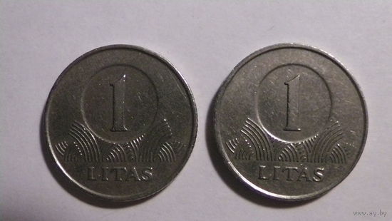 Литва, 1 лит 1999(2002)
