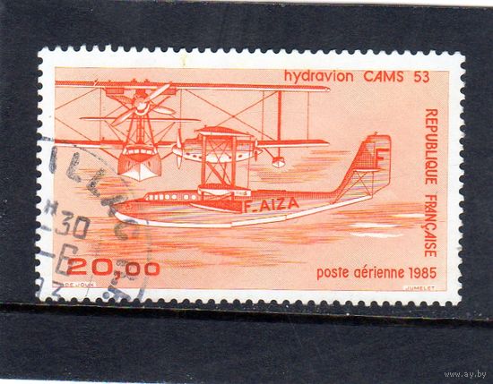 Франция.Ми-2490. Авиация. Гидроплан CAMS 53.1985.