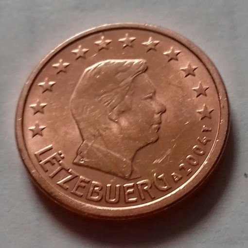 1 евроцент, Люксембург 2004 г.