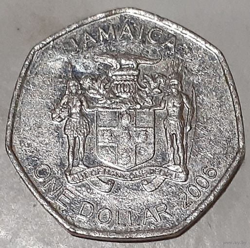 Ямайка 1 доллар, 2006 (7-2-9)