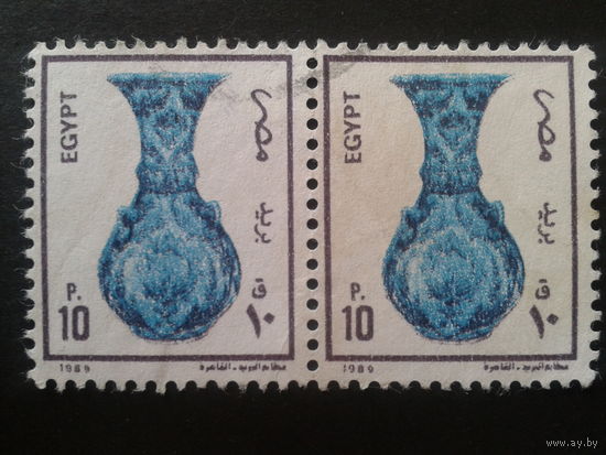 Египет 1989 двуручный кувшин, большой размер пара